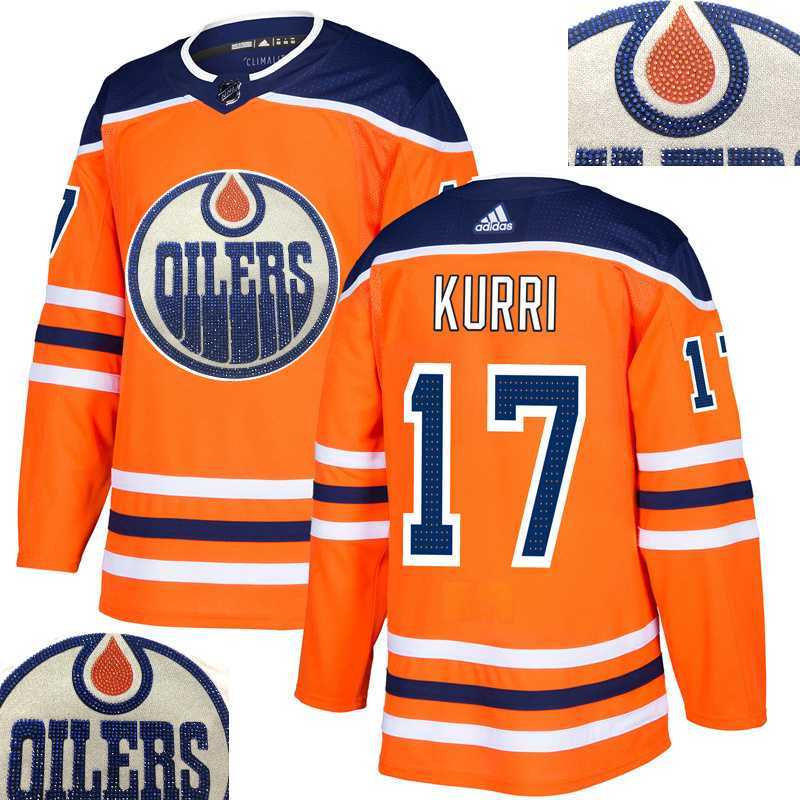 Oilers #17 Kurri Orange With Special Glittery Logo Adidas Jersey,We sell and wholesale Oilers #17 Kurri Orange With Special Glittery Logo Adidas Jersey on line form chian!